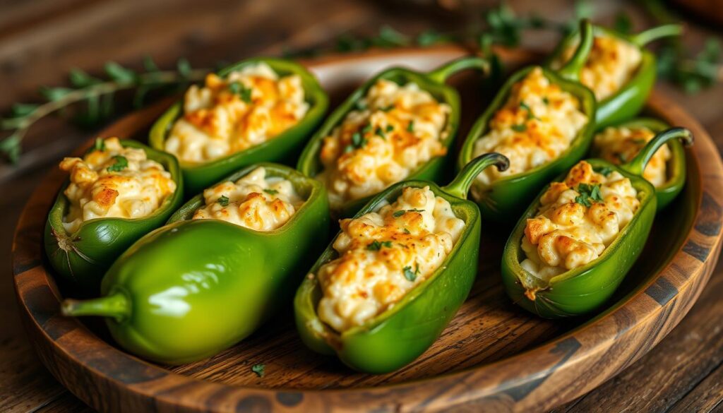 Cheese Stuffed Jalapeños Cheese Stuffed Jalapeños
