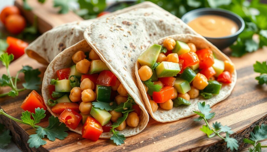 Chickpea Salad Wrap Chickpea Salad Wrap