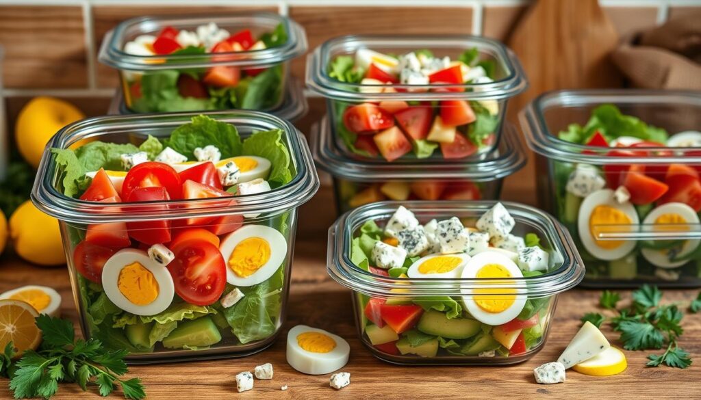 Cobb Salad Storage Cobb Salad Storage