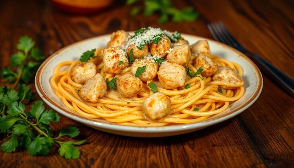 Dominican Spaghetti with Chicken Dominican Spaghetti with Chicken