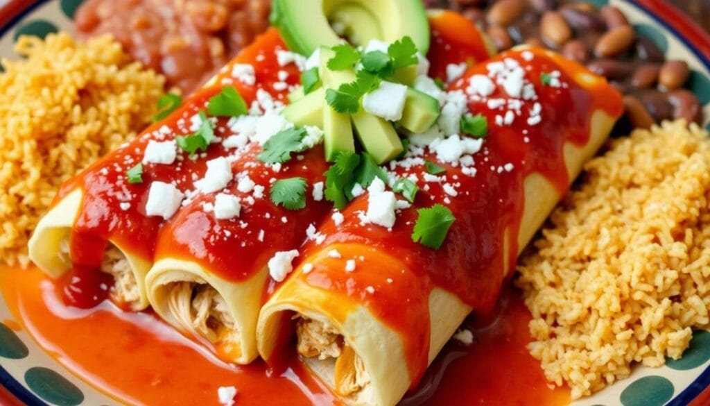 Enchiladas Rojas al Horno Enchiladas Rojas al Horno