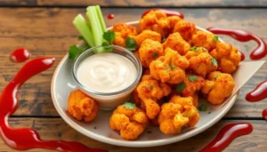 Gluten-Free Buffalo Cauliflower Gluten-Free Buffalo Cauliflower