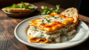 chicken alfredo lasagna alfredo