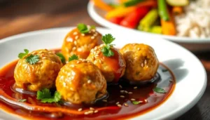 Teriyaki Chicken Meatballs Teriyaki Chicken Meatballs