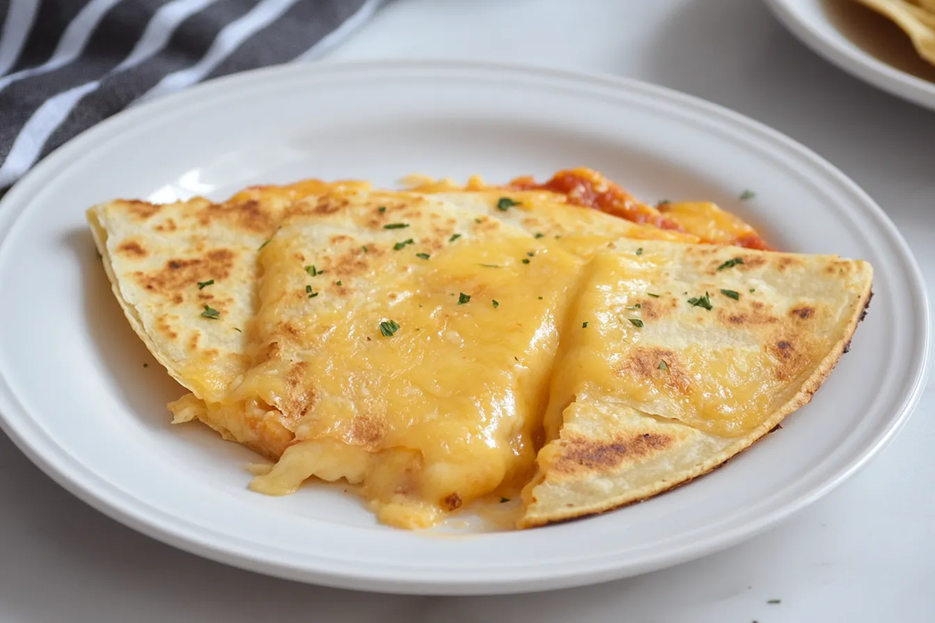Cheese Quesadilla: A Deliciously Simple Mexican Delight 1 Cheese Quesadilla – A Crispy, Cheesy Favorite!
