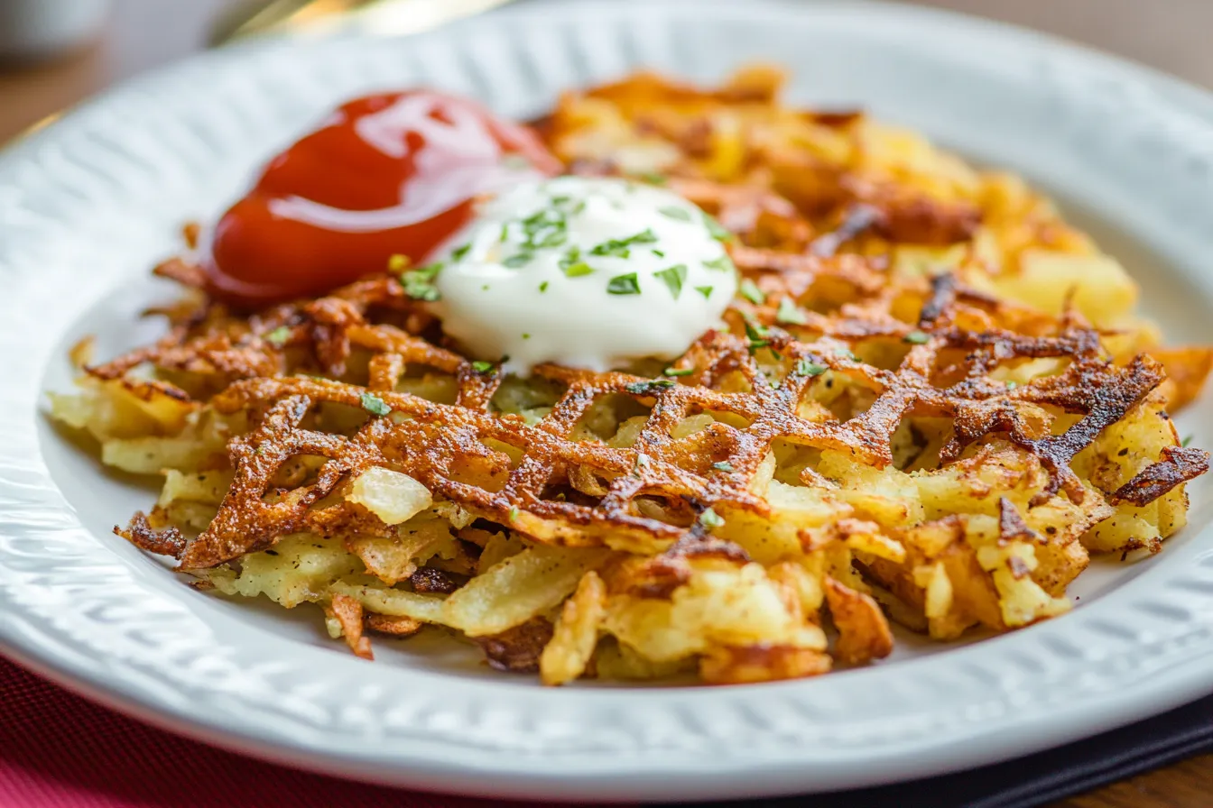 Crispy Hash Browns Without Oil - Healthy Breakfast 1 Hash Browns Without Oil – Crispy, Golden & Healthy