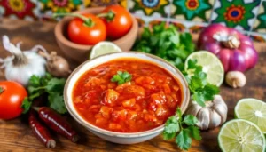 Salsa roja para enchiladas Salsa roja para enchiladas
