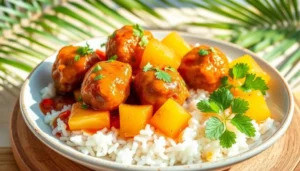 pineapple sweet and sour meatballs pineapple sweet and sour meatballs