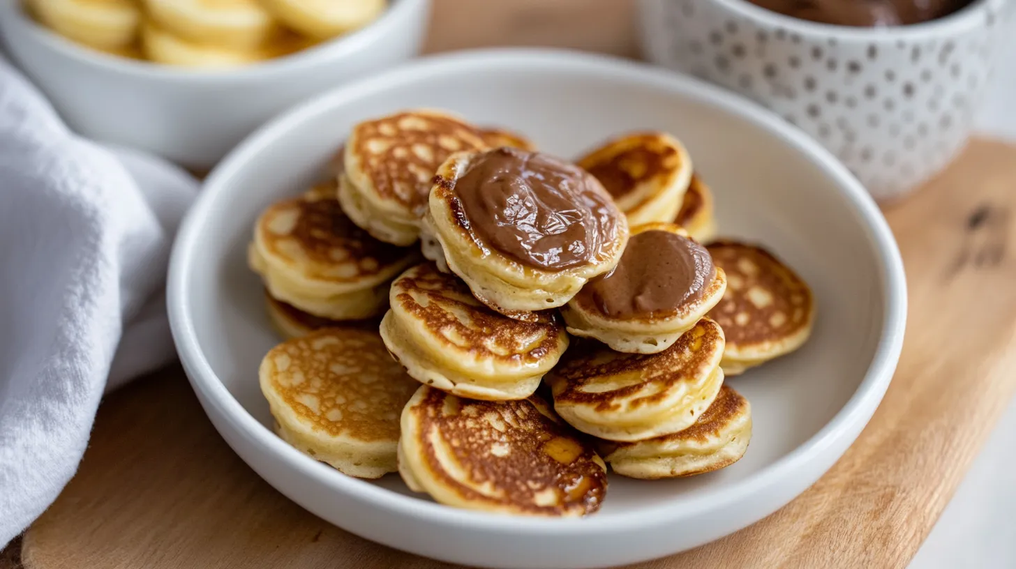 Mini Pancakes: The Easiest Breakfast Recipe Ever! 1 mini pancakes, fluffy pancakes, bite-sized breakfast, fun pancakes