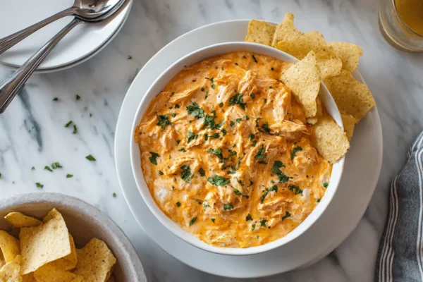 Creamy Buffalo Chicken Dip for Crock-Pot