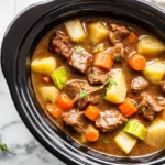 Hearty Crockpot Beef Stew
