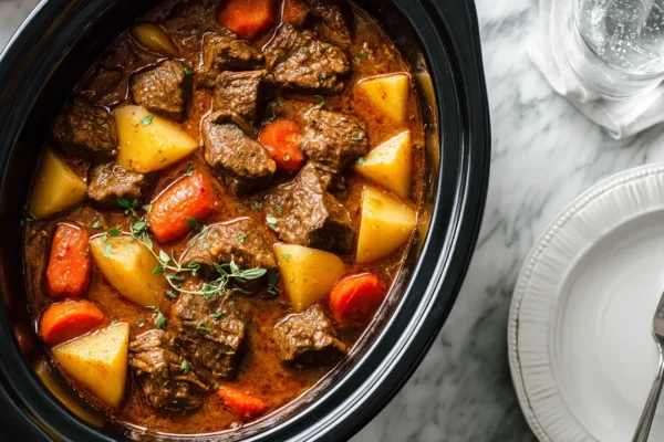 Hearty Beef Stew for Crockpot