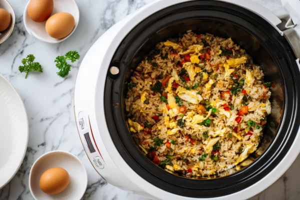 Rice Cooker Fried Rice