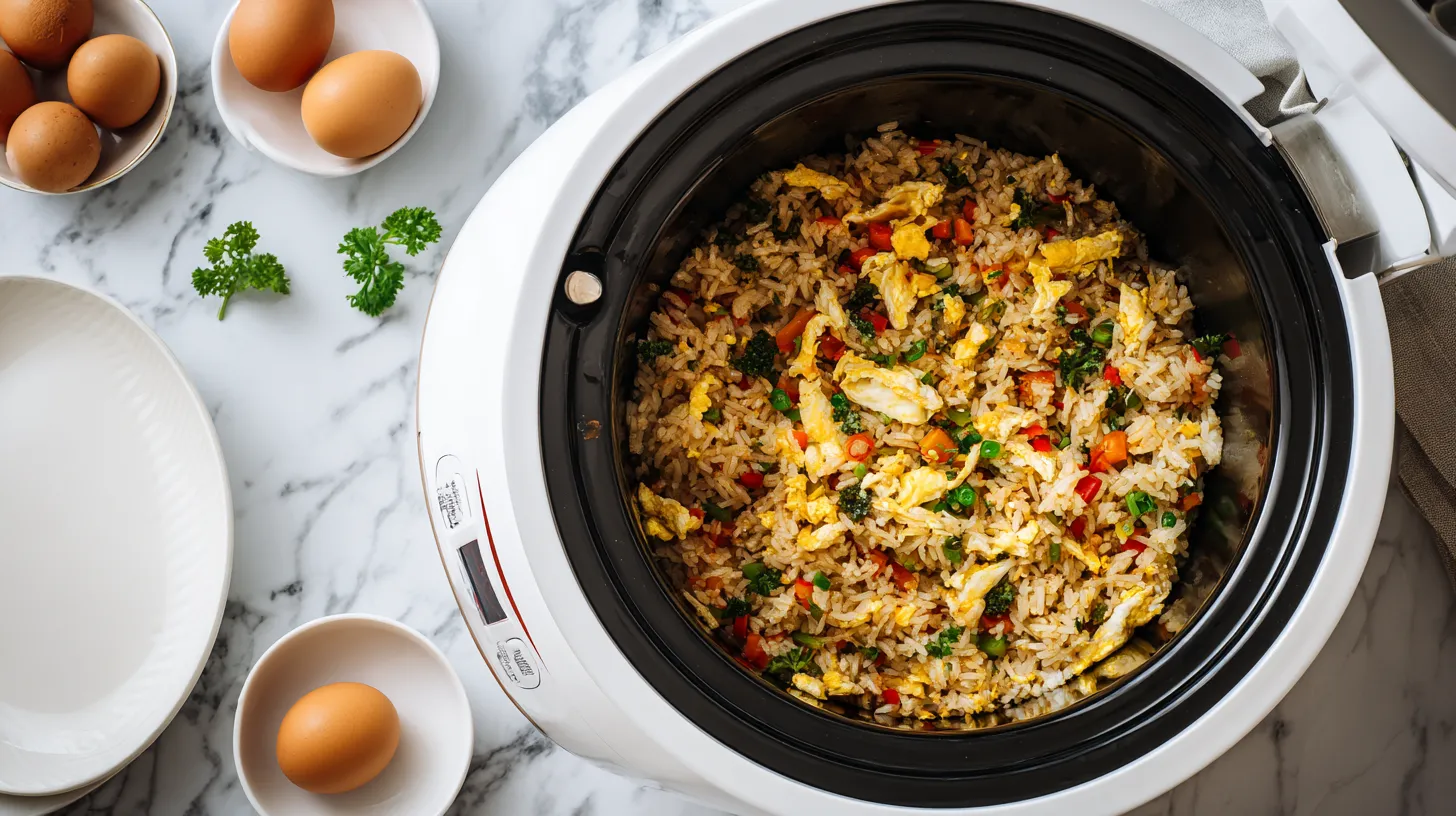 Rice Cooker Fried Rice