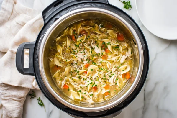 Classic Instant Pot Chicken Noodle Soup