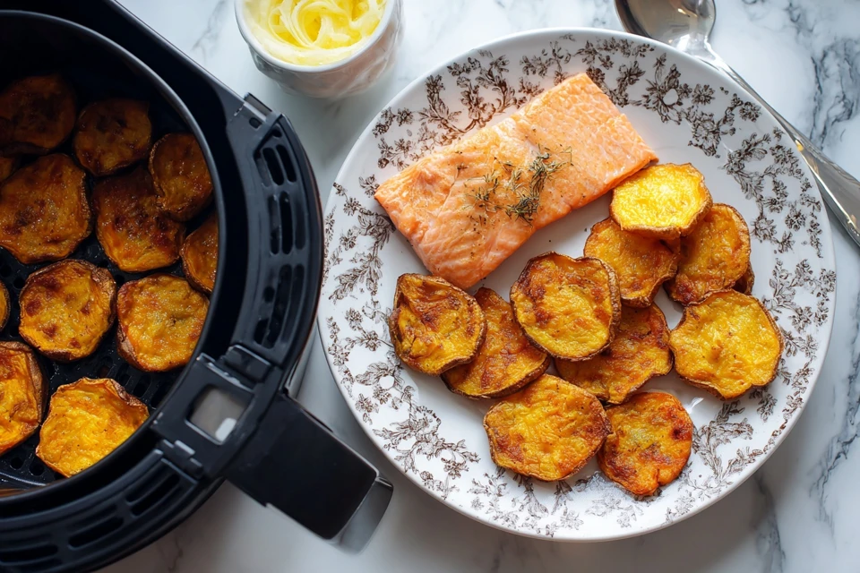 Crispy Air Fryer Sweet Potato Wedges