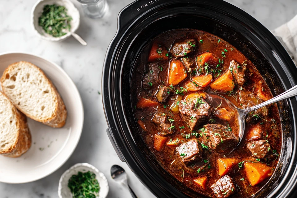 Hearty Slow Cooker Beef Stew