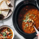 Crockpot Chicken Tortilla Soup