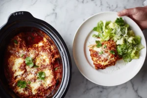 Classic Slow Cooker Lasagna