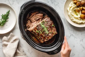 Classic Slow Cooker Roast Beef