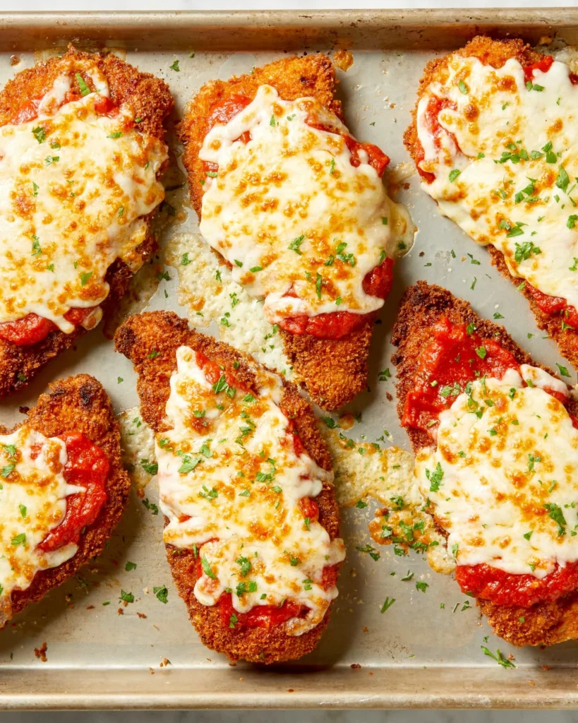 20-Minute Crispy Chicken Parm