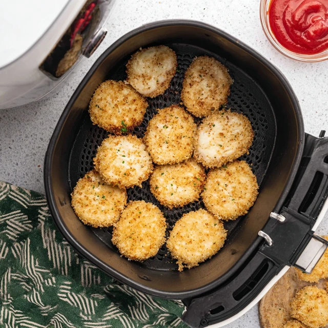 Air Fried Babybel Cheese