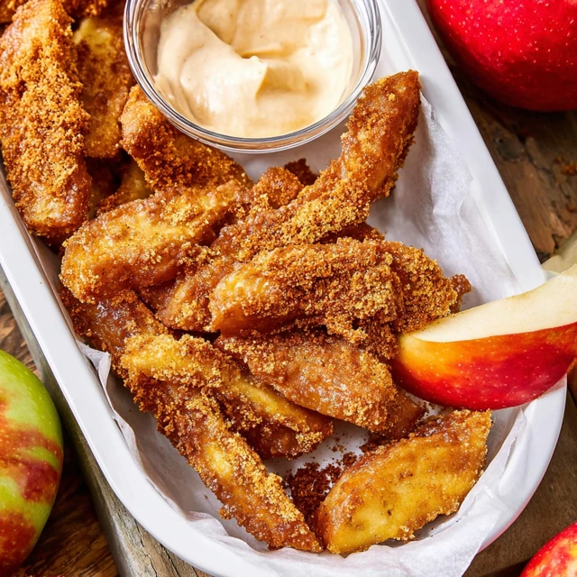 Air Fryer Apple Fries