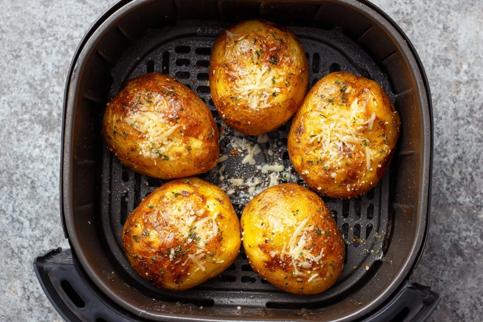 Air Fryer Baked Potatoes