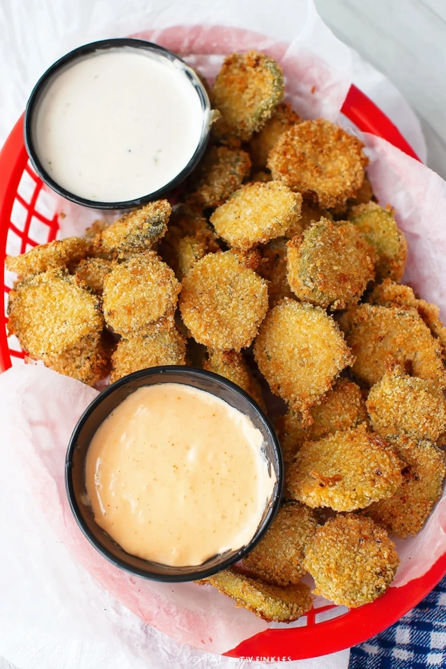 Air Fryer Fried Pickles