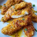 Air Fryer Honey Butter Garlic Chicken Tenders