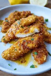 Air Fryer Honey Butter Garlic Chicken Tenders