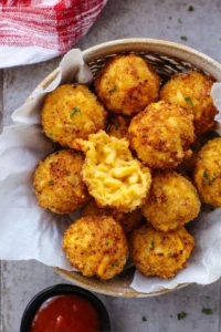 Air Fryer Mac and Cheese Balls
