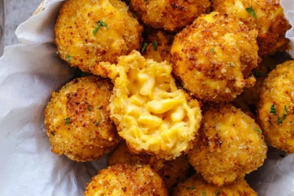 Air Fryer Mac and Cheese Balls