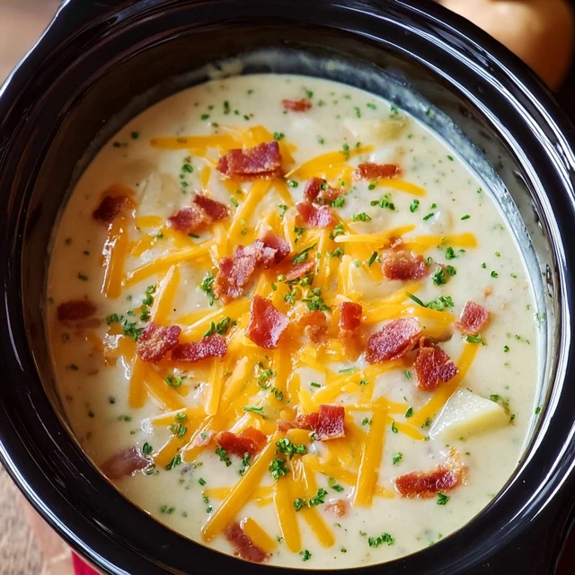 Crock Pot Crack Potato Soup