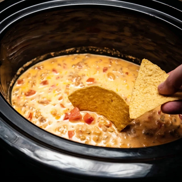 Crockpot Cheese Dip