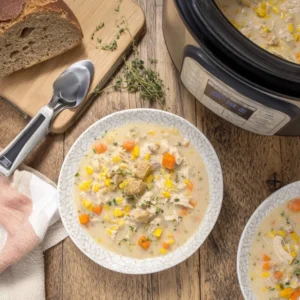 Crockpot Chicken Corn Chowder