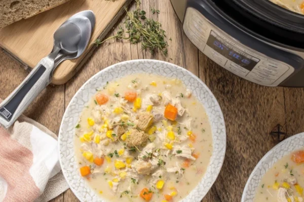 Crockpot Chicken Corn Chowder
