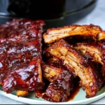 Easy Slow Cooker Ribs
