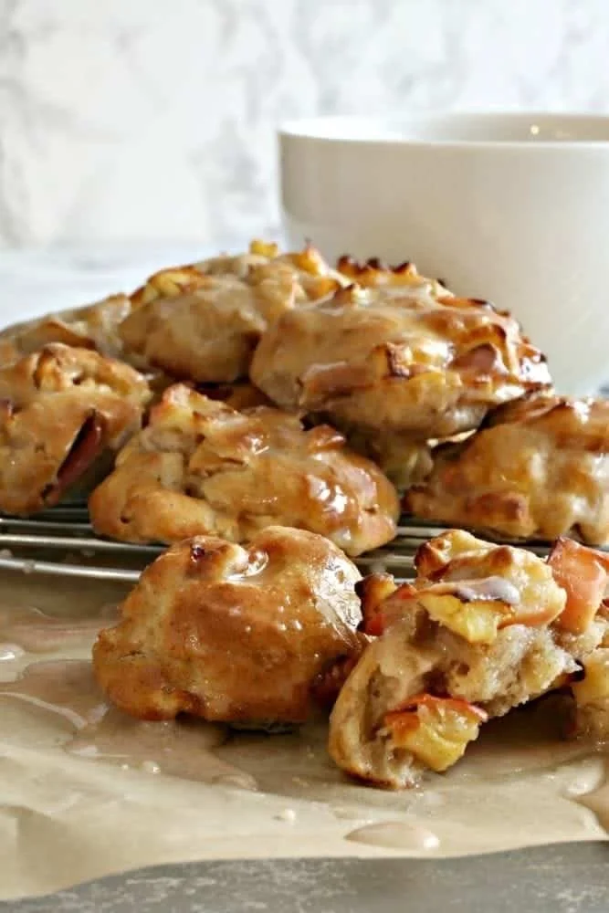 Air Fryer Apple Fritter Chunks