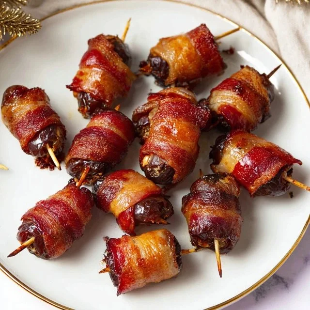 Air Fryer Bacon Wrapped Dates