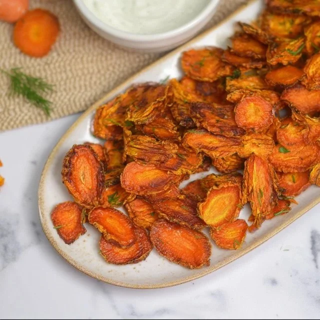 Air Fryer Carrot Chips