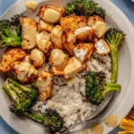 Air Fryer Chicken Bites and Broccoli