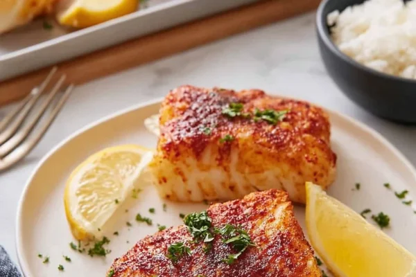 Air Fryer Cod Fillets