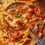 BEST EVER One-Pot Lasagna Soup Recipe Slow cooker