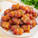 Brown Sugar Bacon-Wrapped Little Smokies