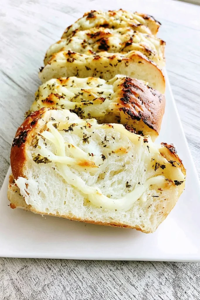 Cheesy Garlic Bread in Bread Machine