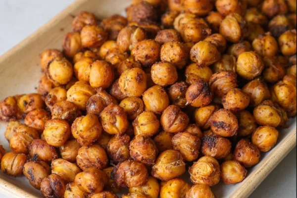 Crispy Air-Fried Chickpeas