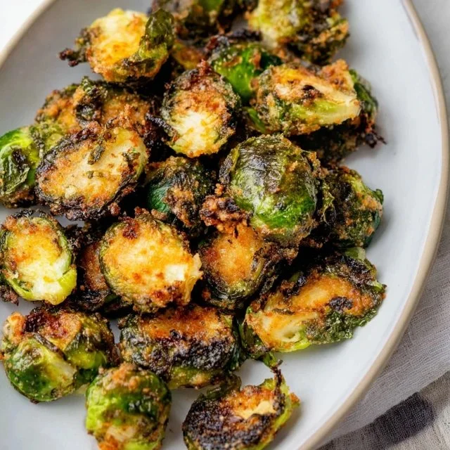 Crispy Air Fryer Brussels Sprouts