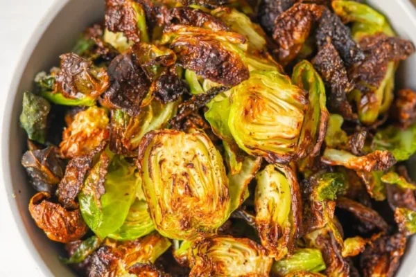 Crispy Air Fryer Brussels Sprouts
