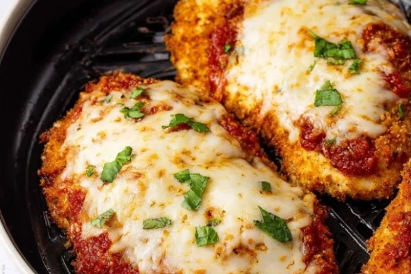 Crispy Air Fryer Chicken Breasts